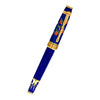 David Oscarson Tree of Life Rollerball Pen - Sapphire Blue with Orange and Green-Pen Boutique Ltd