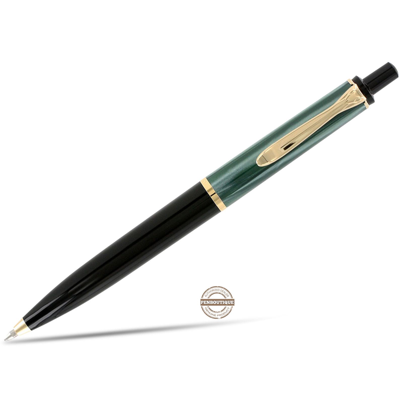 Pelikan Tradition Series K200 Green Marble Ballpoint Pen-Pen Boutique Ltd