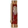 David Oscarson Carl Linnaeus Fountain Pen - Ruby Red with Multi-Colored Hard Enamel and Gold Vermeil-Pen Boutique Ltd