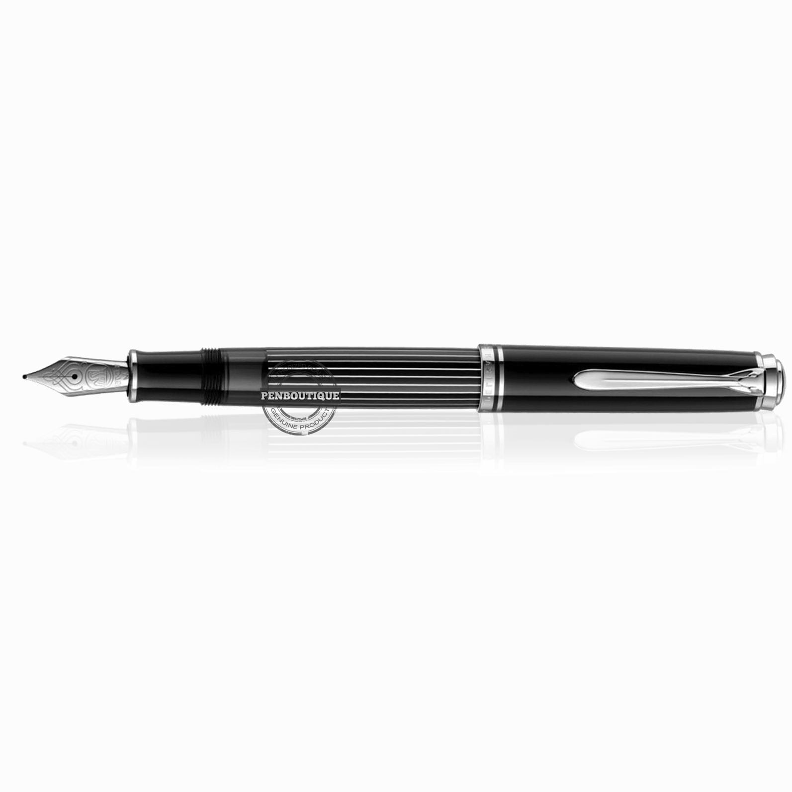 Pelikan Souveran M815 Metal Striped Fountain Pen - Special Edition-Pen Boutique Ltd