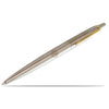 Parker Jotter Stainless Steel with Gold Trim Ballpoint Pen-Pen Boutique Ltd