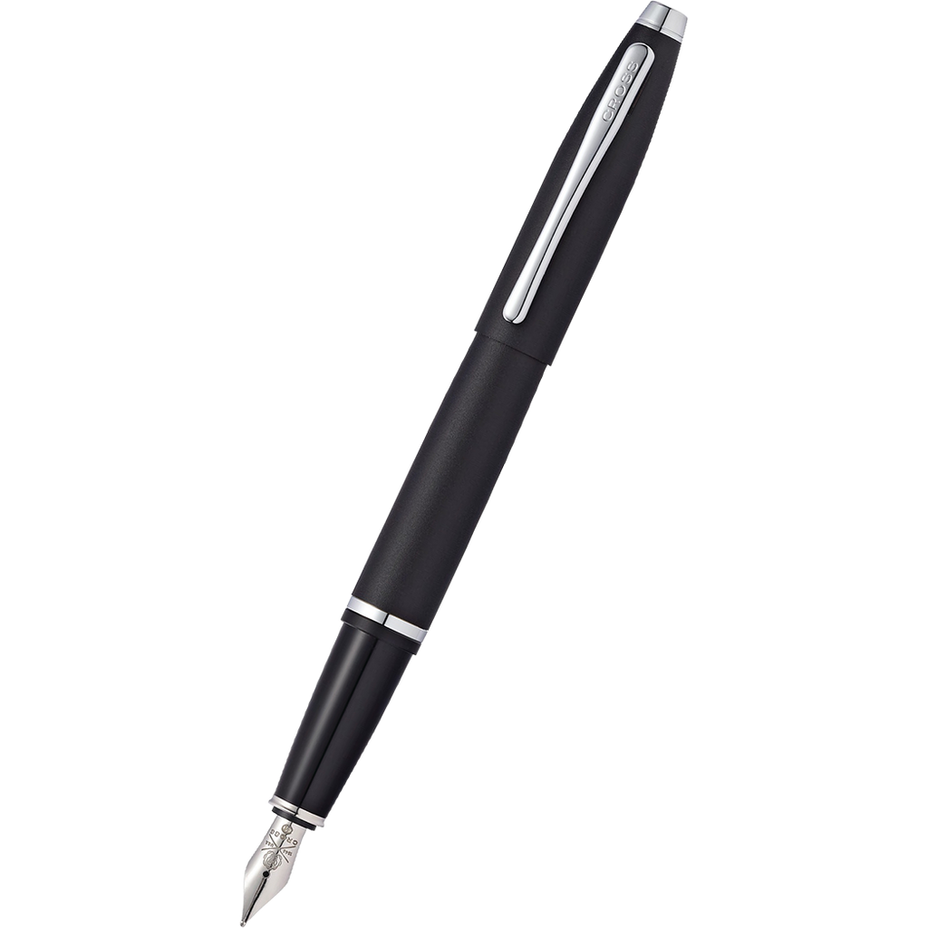Cross Calais Fountain Pen - Matte Black - Medium-Pen Boutique Ltd