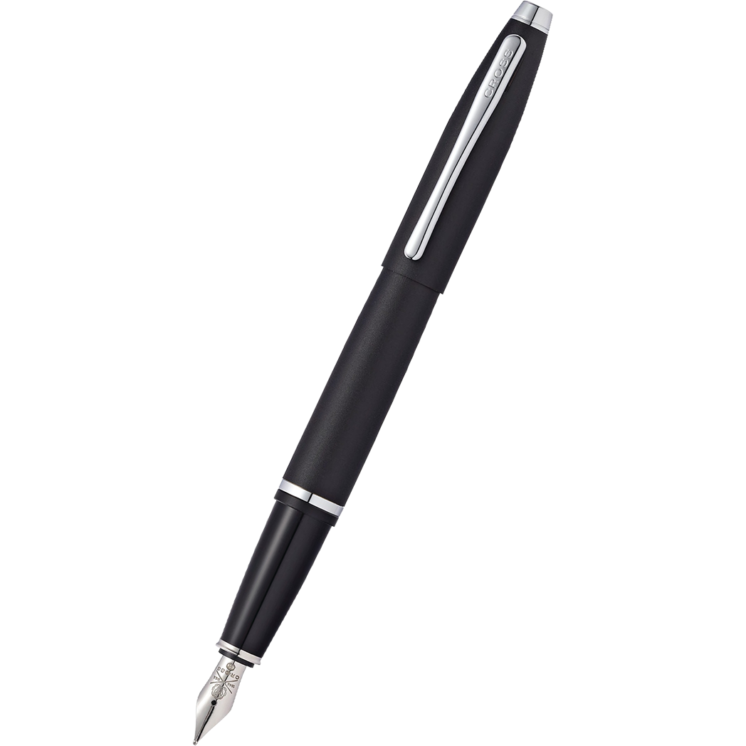 Cross Calais Fountain Pen - Matte Black - Medium-Pen Boutique Ltd