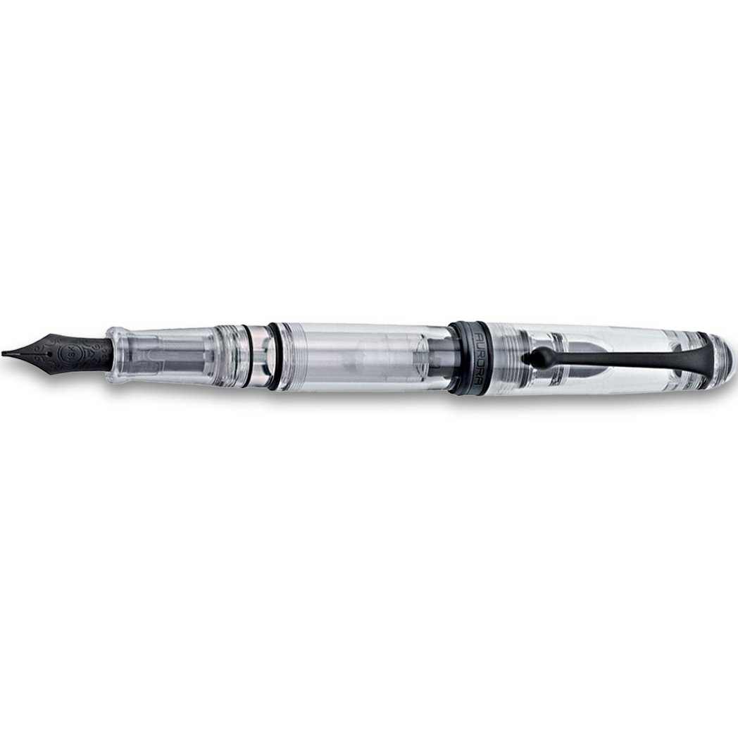 Aurora Ottantotto Black Demonstrator Limited Edition 888 Fountain Pen-Pen Boutique Ltd