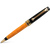 Aurora Optima O' Sole Mio Ballpoint Pen - Marbled Orange - Black Trim-Pen Boutique Ltd