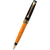 Aurora Optima O' Sole Mio Ballpoint Pen - Marbled Orange - Black Trim-Pen Boutique Ltd