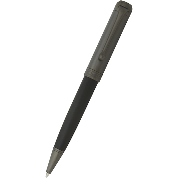 Aurora Talentum Ballpoint Pen - Black - Ruthenium Trim-Pen Boutique Ltd