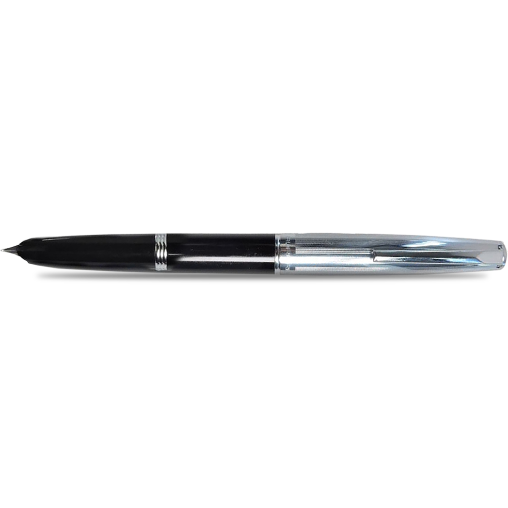 Aurora Duo Cart Fountain Pen - Black - Medium-Pen Boutique Ltd