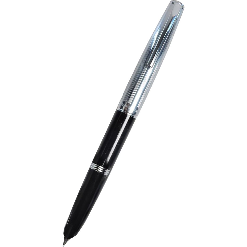 Aurora Duo Cart Fountain Pen - Black - Medium-Pen Boutique Ltd