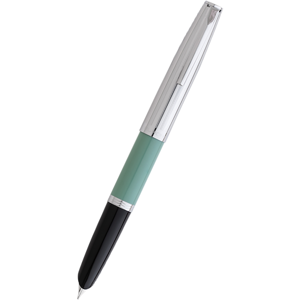 Aurora Duo Cart Fountain Pen - Light Green - Medium-Pen Boutique Ltd