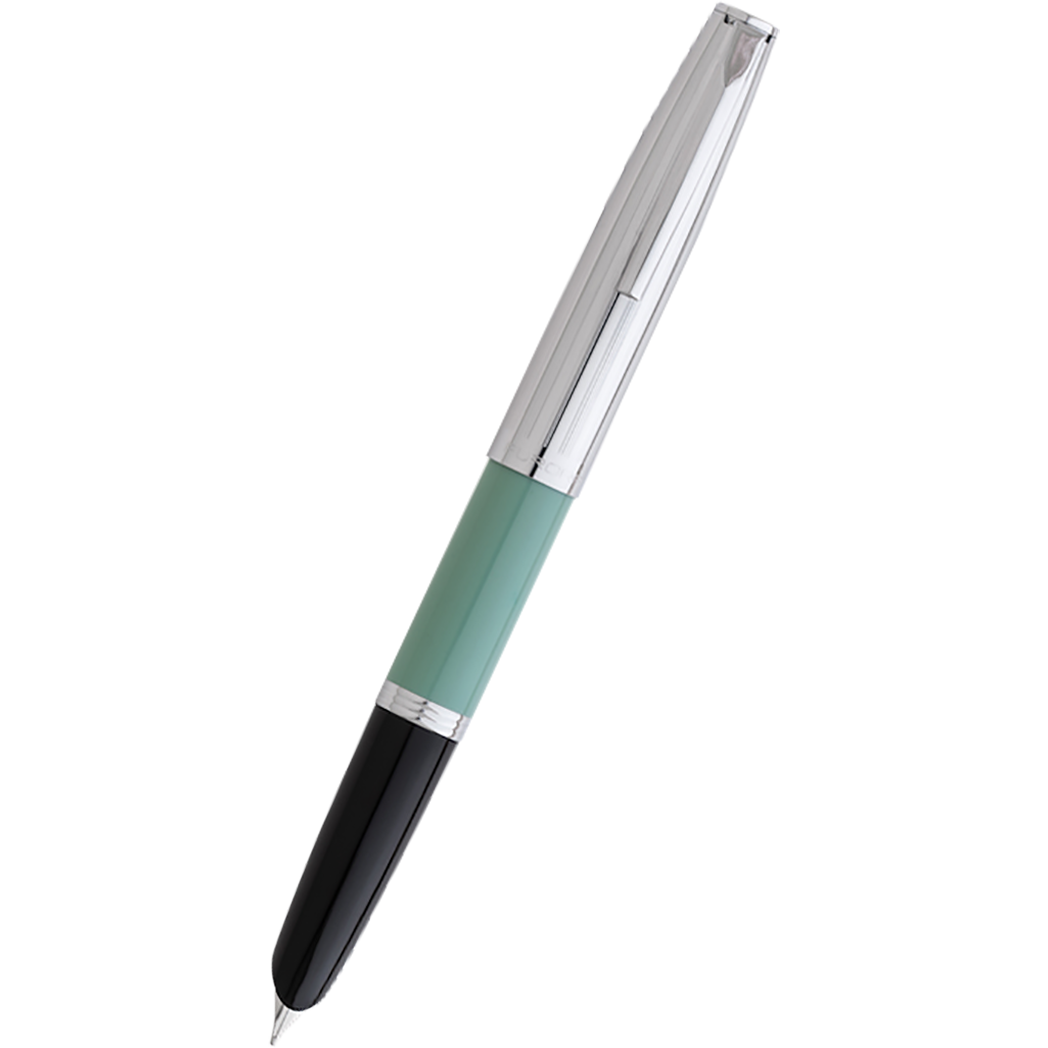 Aurora Duo Cart Fountain Pen - Light Green - Medium-Pen Boutique Ltd