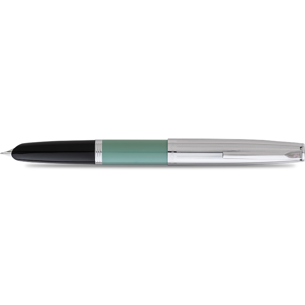 Aurora Duo Cart Fountain Pen - Light Green - Medium-Pen Boutique Ltd