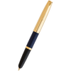 Aurora Duo Cart Fountain Pen - Dark Blue - Medium-Pen Boutique Ltd