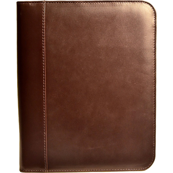 Aston Leather 20 Slot Pen Case Brown-Pen Boutique Ltd