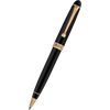Aurora 88 Ballpoint Pen - Black Satin - Rose Gold Trim-Pen Boutique Ltd