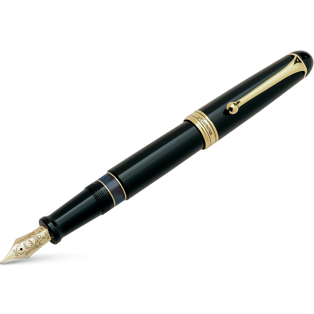 Aurora 88 Fountain Pen - Black - Gold Trim-Pen Boutique Ltd