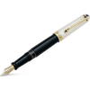 Aurora 88 Fountain Pen - Black - Sterling Silver - Large-Pen Boutique Ltd