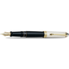 Aurora 88 Fountain Pen - Black - Sterling Silver - Large-Pen Boutique Ltd