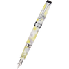 Aurora Optima Fountain Pen - Luce Bianca Caleidoscope-Pen Boutique Ltd