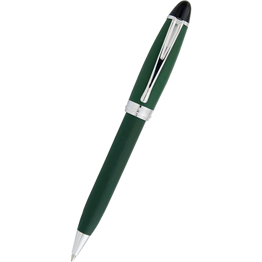 Aurora Ipsilon Ballpoint Pen - Satin Green-Pen Boutique Ltd
