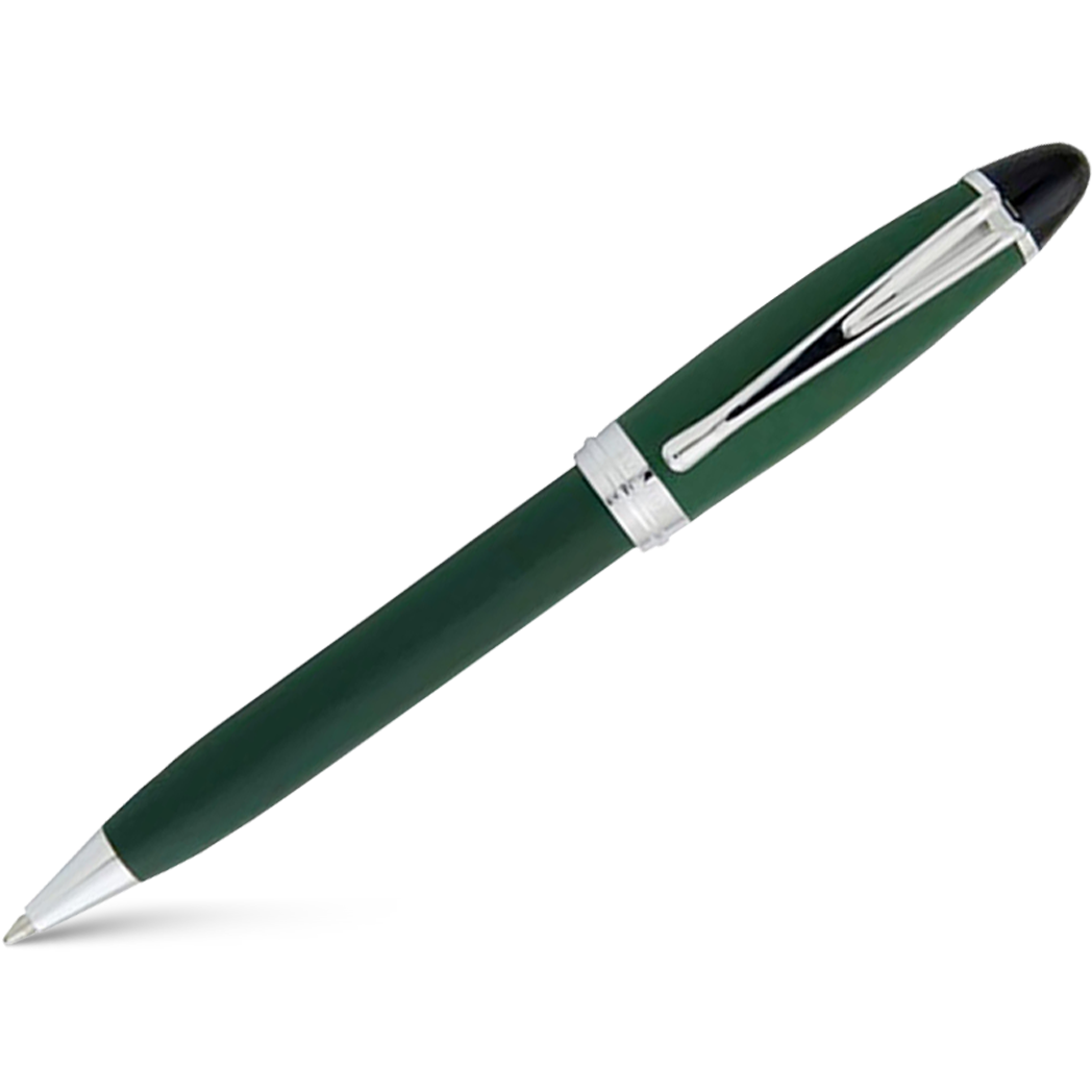 Aurora Ipsilon Ballpoint Pen - Satin Green-Pen Boutique Ltd
