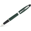 Aurora Ipsilon Fountain Pen - Satin Green - Chrome Trim-Pen Boutique Ltd