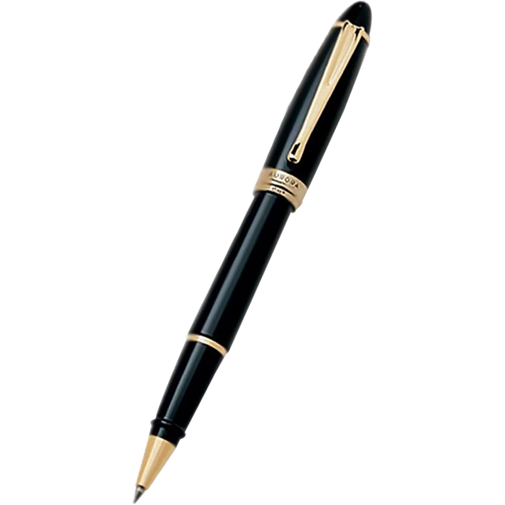 Aurora Ipsilon Rollerball Pen - Black-Pen Boutique Ltd