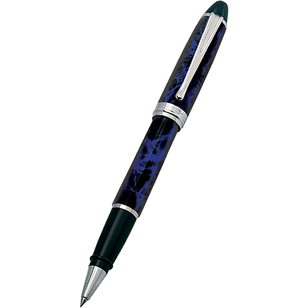 Aurora Ipsilon Rollerball Pen - Blue-Pen Boutique Ltd
