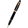 Aurora Ipsilon Rollerball Pen - Satin Black - Rose Gold Trim-Pen Boutique Ltd