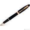 Aurora Ipsilon Rollerball Pen - Satin Black - Rose Gold Trim-Pen Boutique Ltd