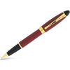 Aurora Ipsilon Rollerball Pen - Satin Burgundy - Gold Trim-Pen Boutique Ltd
