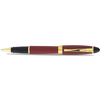 Aurora Ipsilon Rollerball Pen - Satin Burgundy - Gold Trim-Pen Boutique Ltd
