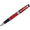 Aurora Optima Auroloide Rollerball Pen - Rossa - Chrome Trim - Pen Boutique Ltd