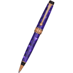 Aurora Optima Ballpoint Pen - Marbled Purple Auroloide-Pen Boutique Ltd