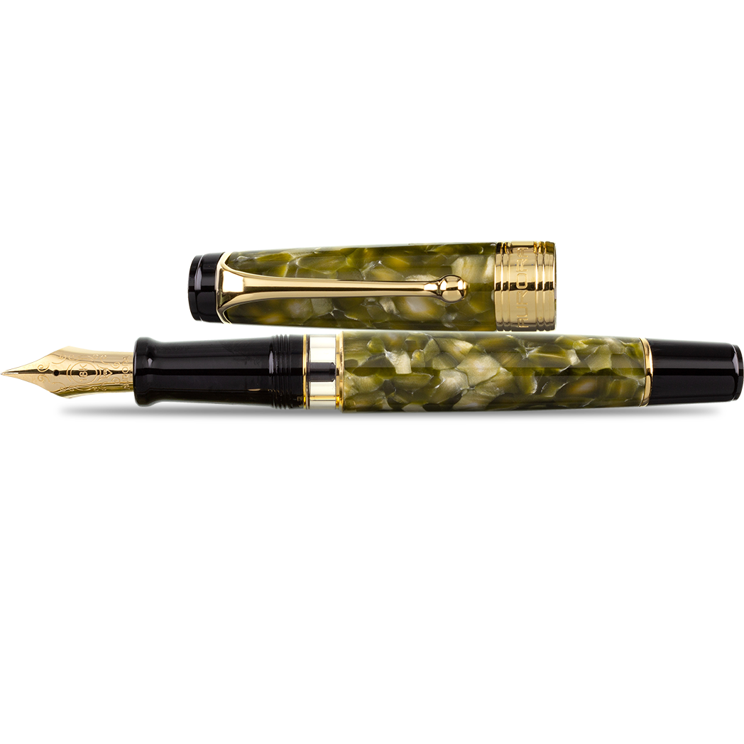 Aurora Optima Fountain Pen - Limited Edition - Oliva-Pen Boutique Ltd