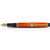 Aurora Optima Fountain Pen - Marbled Orange Auroloide-Pen Boutique Ltd