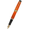Aurora Optima Fountain Pen - Marbled Orange Auroloide-Pen Boutique Ltd