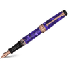 Aurora Optima Fountain Pen - Marbled Purple Auroloide-Pen Boutique Ltd