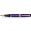 Aurora Optima Fountain Pen - Marbled Purple Auroloide-Pen Boutique Ltd