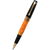 Aurora Optima O' Sole Mio Rollerball Pen - Marbled Orange - Black Trim-Pen Boutique Ltd