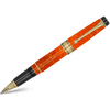 Aurora Optima Rollerball Pen - Marbled Orange Auroloide - Pen Boutique Ltd