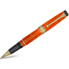 Aurora Optima Rollerball Pen - Marbled Orange Auroloide-Pen Boutique Ltd