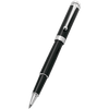 Aurora Talentum Finesse Rollerball Pen - Black - Chrome Trim - Pen Boutique Ltd
