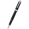 Aurora Talentum Finesse Rollerball Pen - Black - Chrome Trim-Pen Boutique Ltd