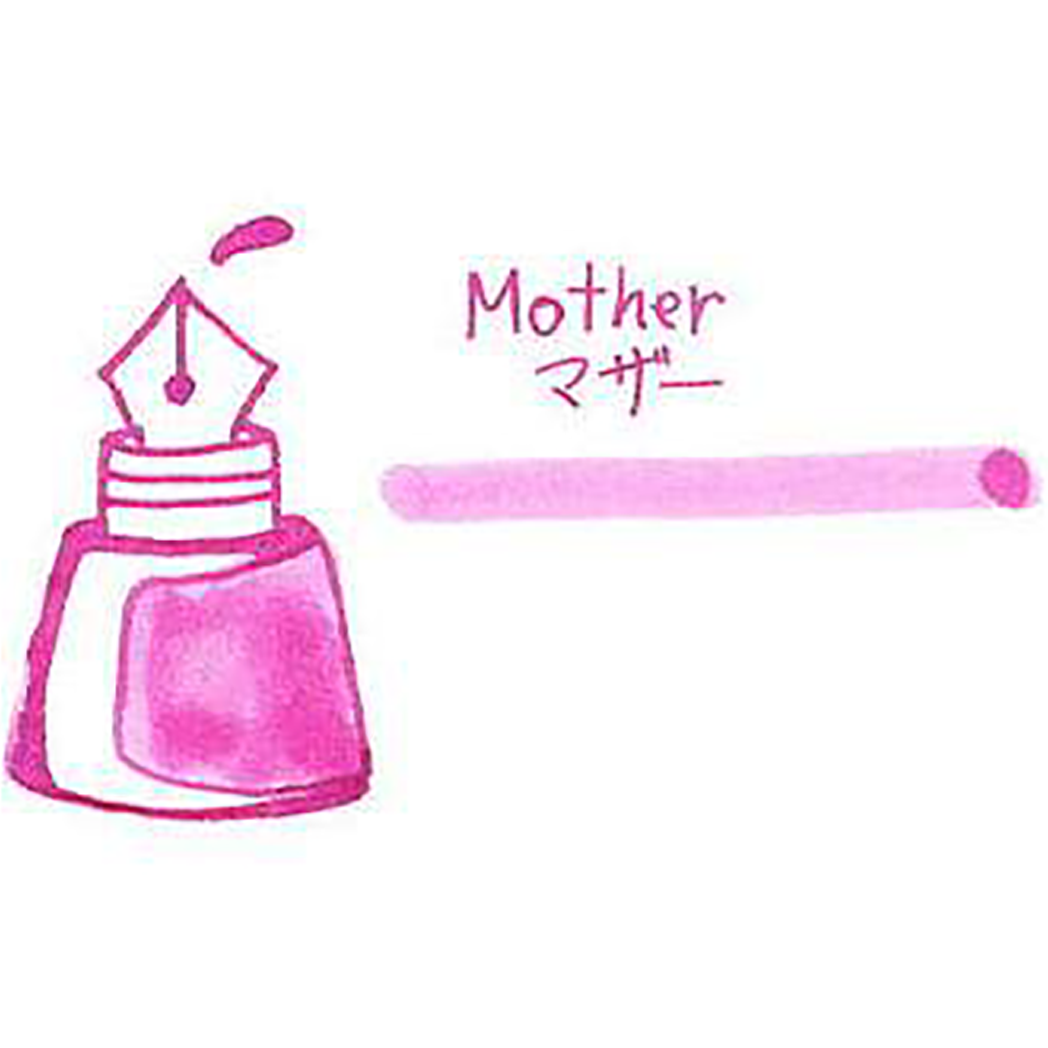 Bungubox Ink Bottle - Mother Pink - 50ml-Pen Boutique Ltd