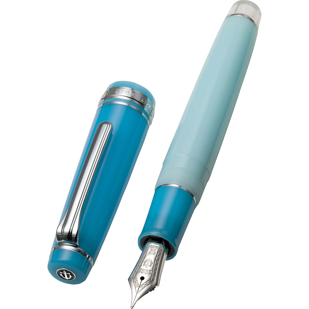 Sailor Professional Gear Fountain Pen - Gin Cocktail - Blue Train - Standard-Pen Boutique Ltd