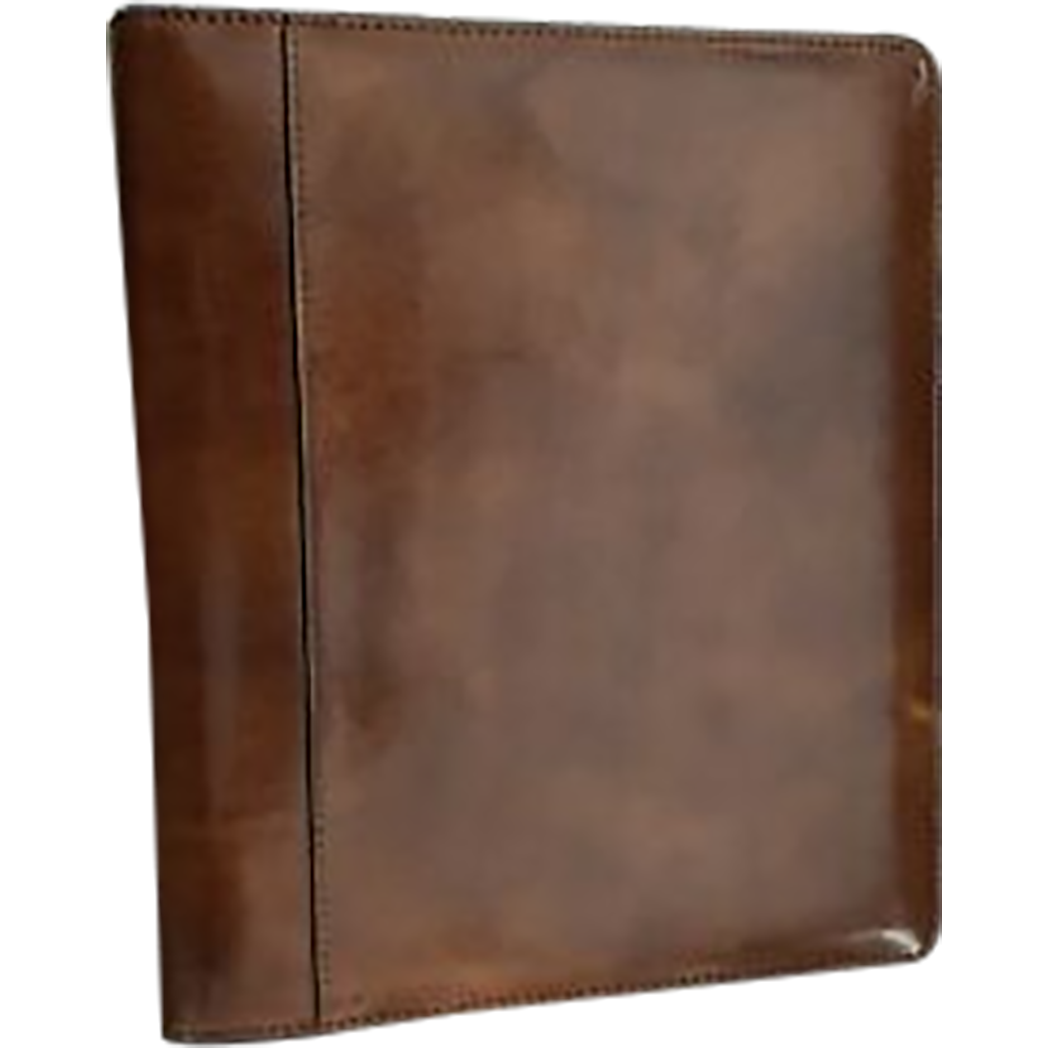 Bosca Leather Amber Zip Around iPad Case-Pen Boutique Ltd