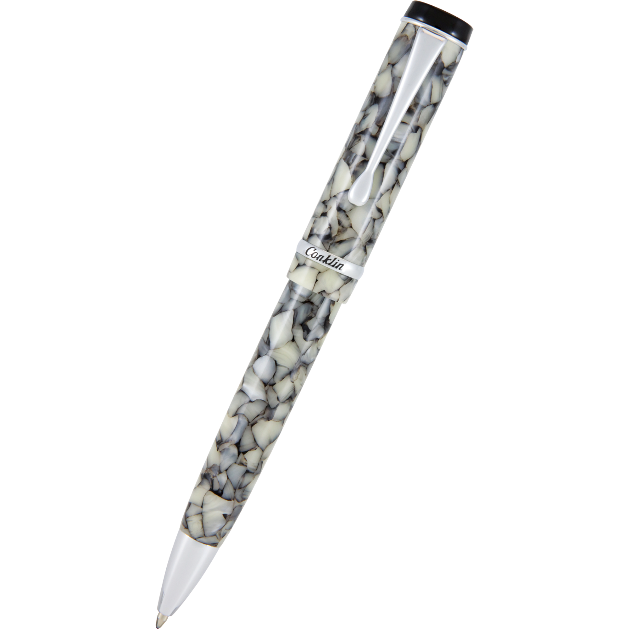 Conklin Duragraph Ballpoint Pen - Cracked Ice-Pen Boutique Ltd