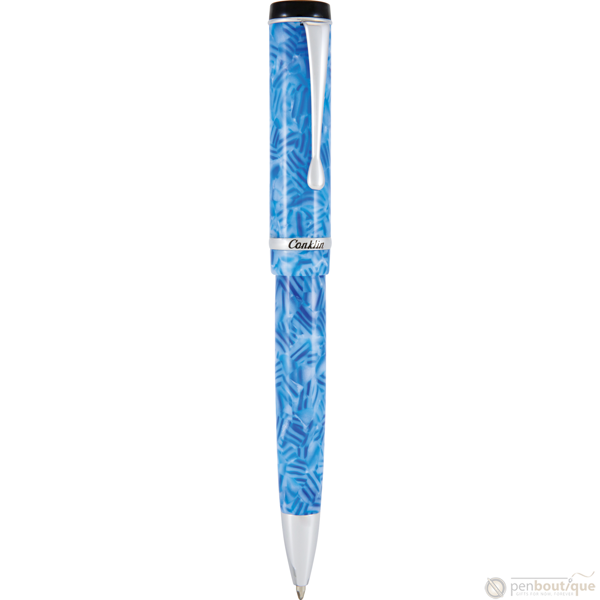 Conklin Duragraph Ballpoint Pen - Ice Blue-Pen Boutique Ltd