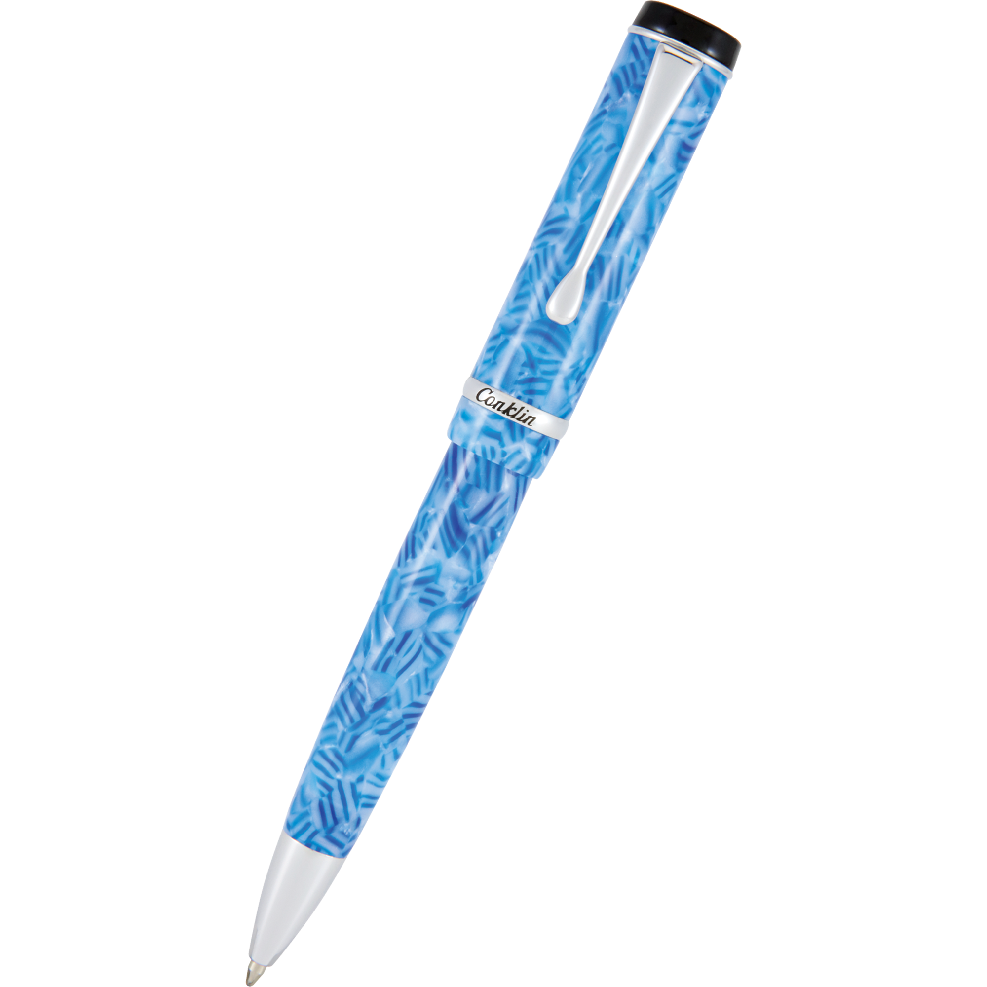 Conklin Duragraph Ballpoint Pen - Ice Blue-Pen Boutique Ltd